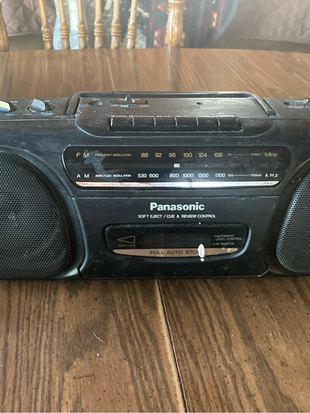 Vtg Panasonic boom box rx-fs430 AM/FM radio cassette player